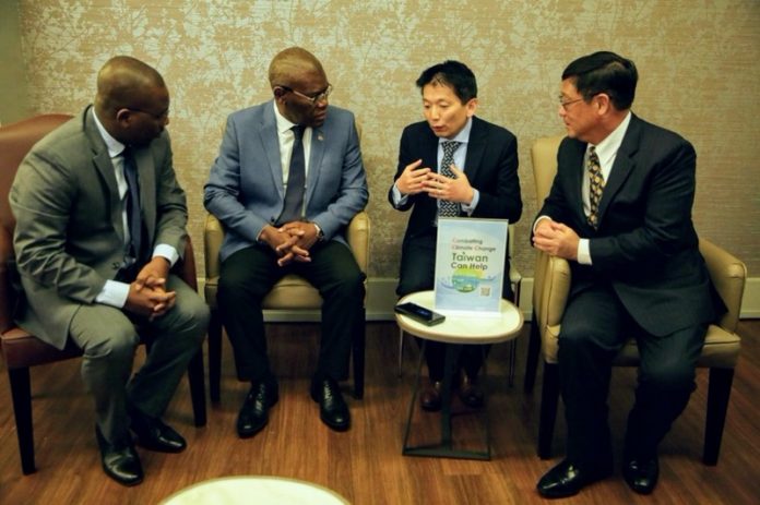 Gala organisé par Taiwan pendant la conférence sur le climat de la COP 25 à Madrid (photo ministère des Affaires étrangères)